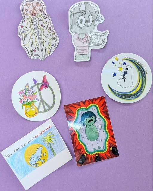 Lassen County Students Recognized for Mental Health Sticker Designs