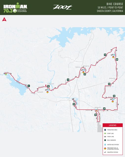 IRONMAN 70.3 Northern California Brings Road Closures to Redding Area Sunday