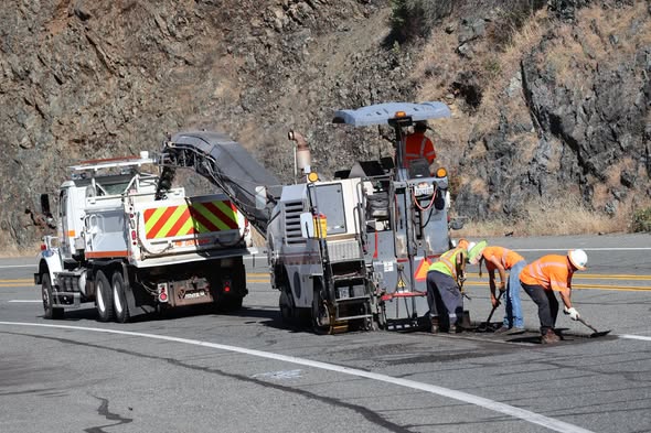 Paving Work Underway on State Route 299; Drivers Should Expect Delays