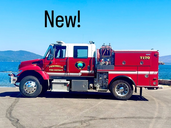 Peninsula Fire Protection District Boosts Wildfire Response with New Type 3 Engine