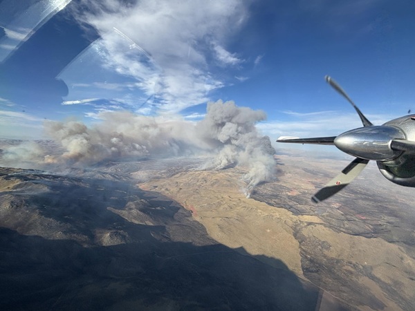 Bug and Fred Mt Fire Update