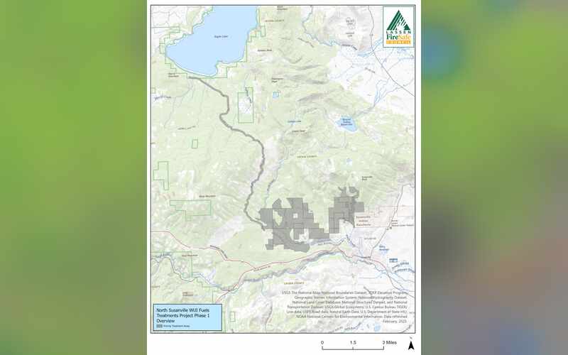 Lassen Fire Safe Council To Resume Hazardous Fuels Reduction Work Near Paiute Lane And Upper Susanville Ranch Park