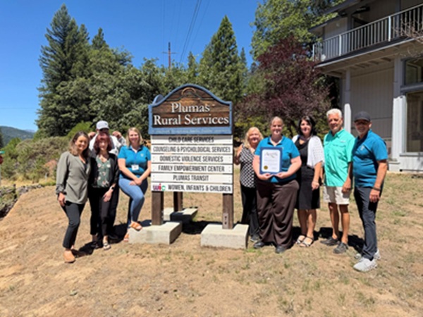 Plumas Rural Services Honored for Strengthening Northeastern California Communities