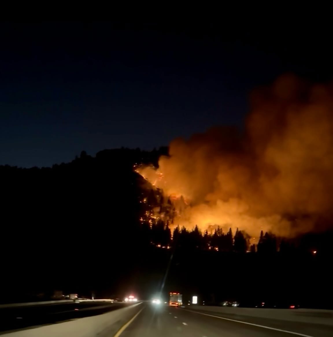 FLORISTON FIRE UPDATE I-80 Remains Closed