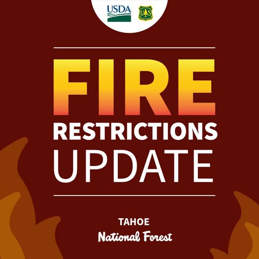 Tahoe National Forest Lowers Fire Restrictions to Stage 1 Allowing Campfires in Designated Areas