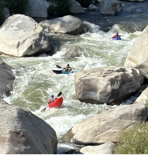 Higher Flows on North Fork Feather River on Sept. 26-27