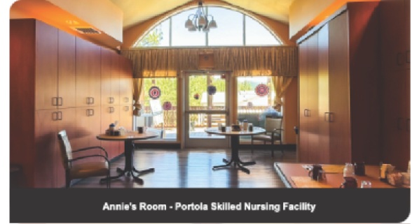 Interior Design Enhances Wellness and Connection at Portola Skilled Nursing Facility