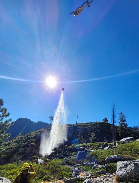 Lightning Fires on Plumas National Forest
