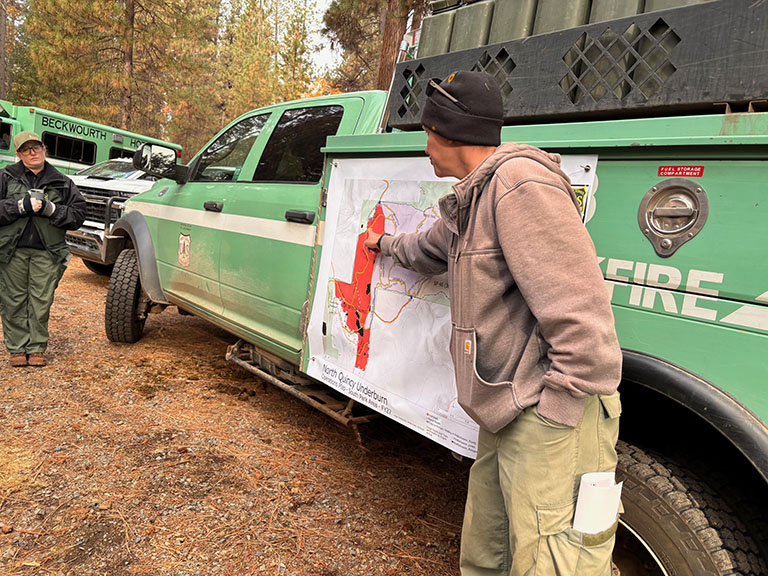 South Park Prescribed Burn Update Firefighters Treat 152 Acres with Smoke Impact Advisories