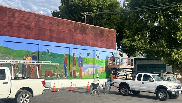Lassen Municipal Utility District Mural Gets a Vibrant Refresh