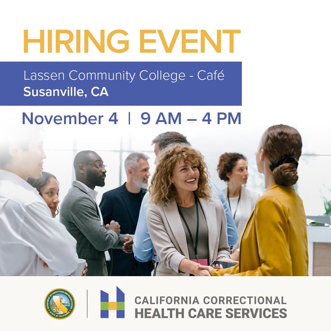 Healthcare Career Opportunities Await at Lassen College Hiring Event This Fall