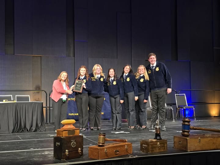 Lassen High School FFA Team Wins Gold at National Convention Making History