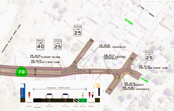 Caltrans Proposes Intersection and Highway Safety Improvements in Quincy