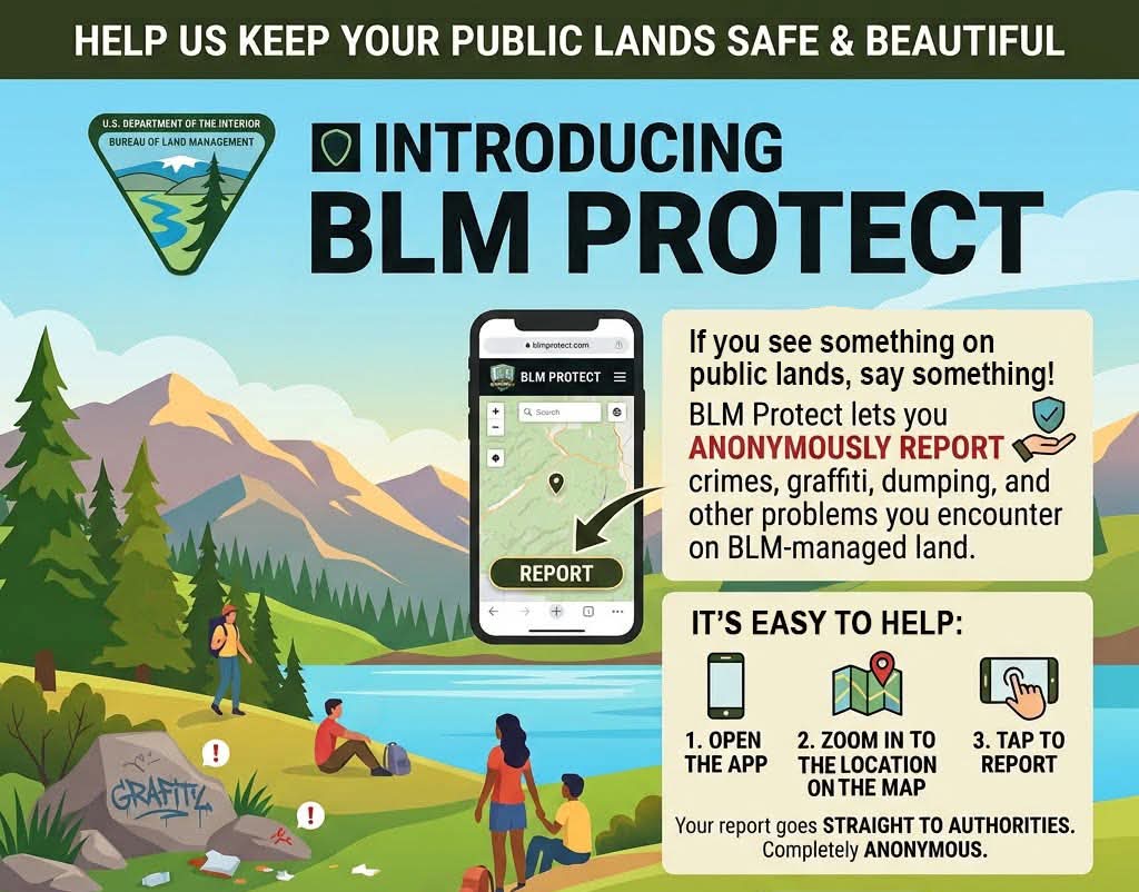 Protect Public Lands Easily with BLM Protect Reporting Tool