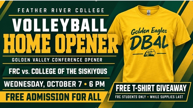 20–2 Golden Eagles Host Siskiyous in Home and Conference Opener Wednesday