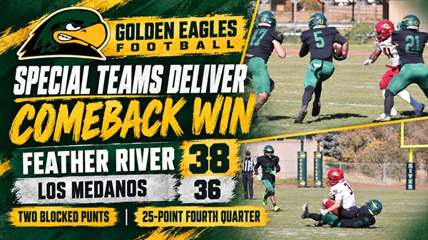 Special Teams Deliver as Golden Eagles Rally Past Los Medanos, 38–36