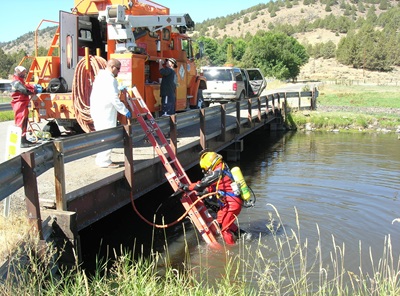 Caltrans Dive Team Ensures Bridge Safety with Underwater Inspections and Expertise